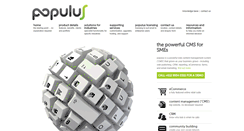 Desktop Screenshot of populuscms.com.au