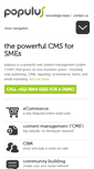 Mobile Screenshot of populuscms.com.au